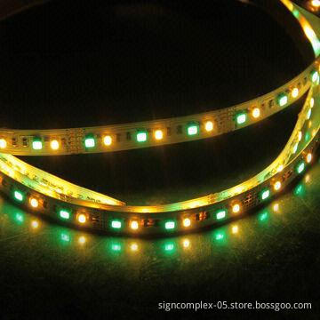 RGB LED Strip with 900 pieces 3528 SMD, 3020 top LEDs and No need of constant current power feed
